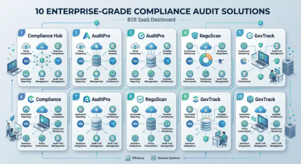 Architectural Comparison: 10 Enterprise-Grade Compliance Audit Solutions