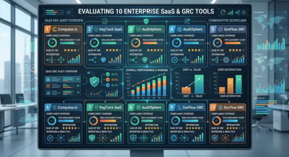 Modern Regulatory Compliance Architecture: Evaluating 10 Enterprise SaaS & GRC Tools