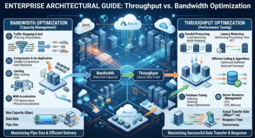 Enterprise Architectural Guide: Throughput vs. Bandwidth Optimization Enterprise Architectural Guide: Throughput vs. Bandwidth Optimization