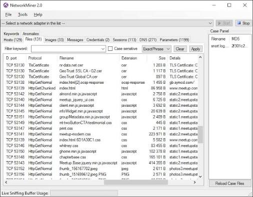 NetworkMiner