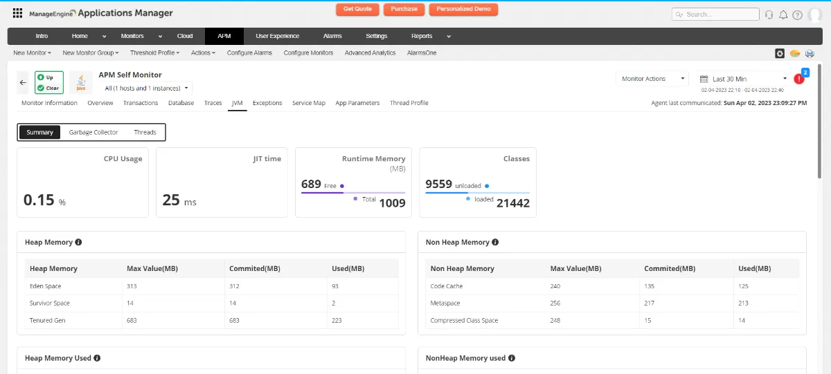 Application Performance Monitoring (APM Insight)