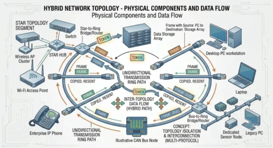 Hybrid Topology
